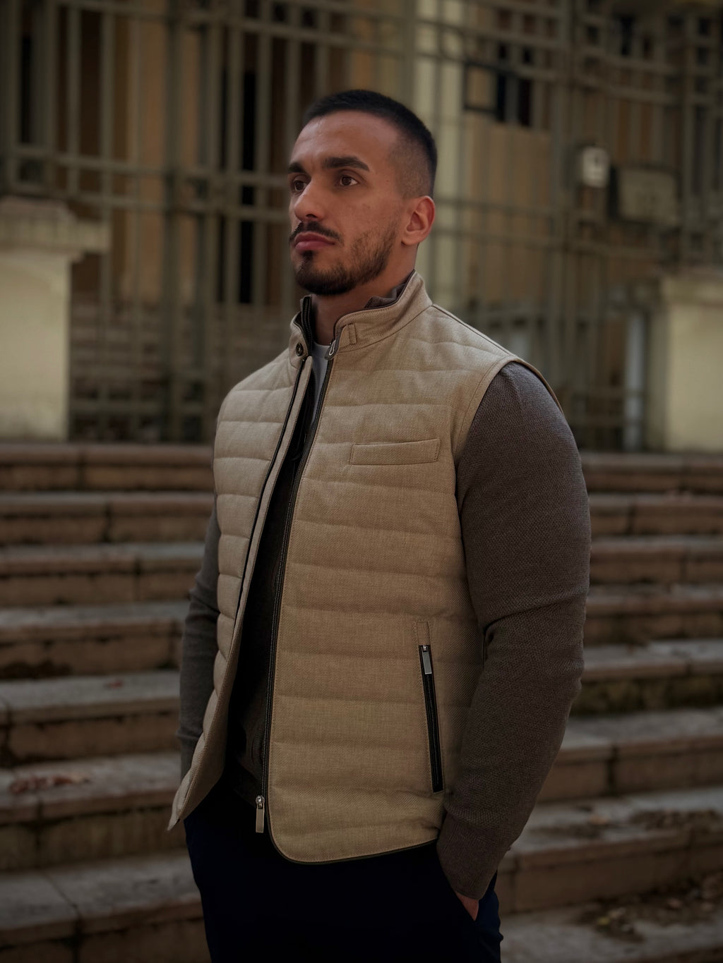 Prsluk - Krem