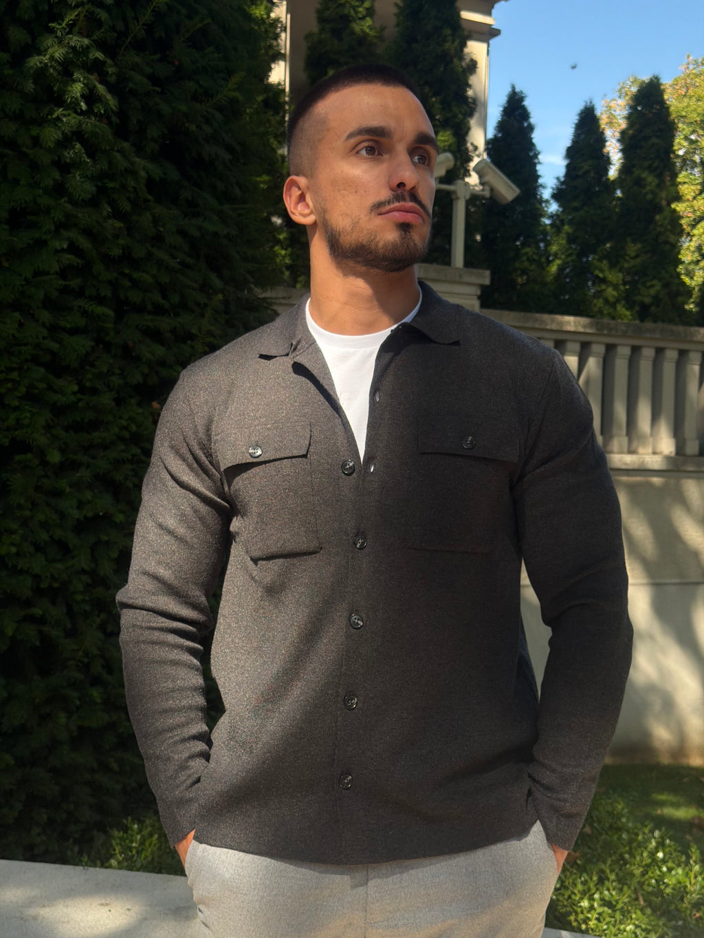 Elegant Košulja - Siva