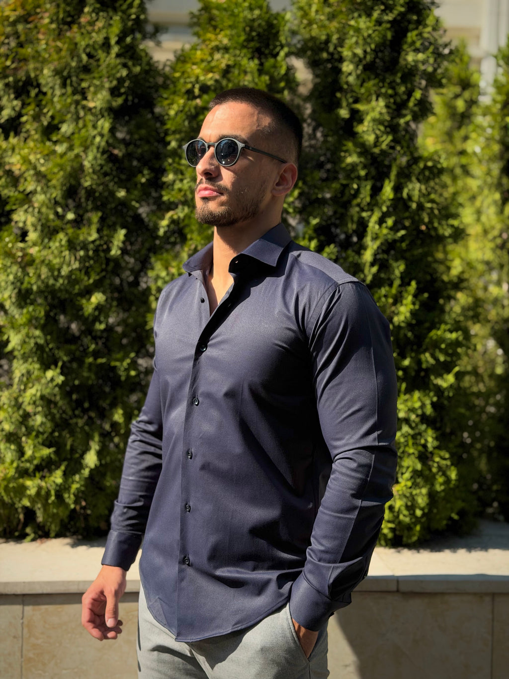 Košulja Slim Fit - Teget