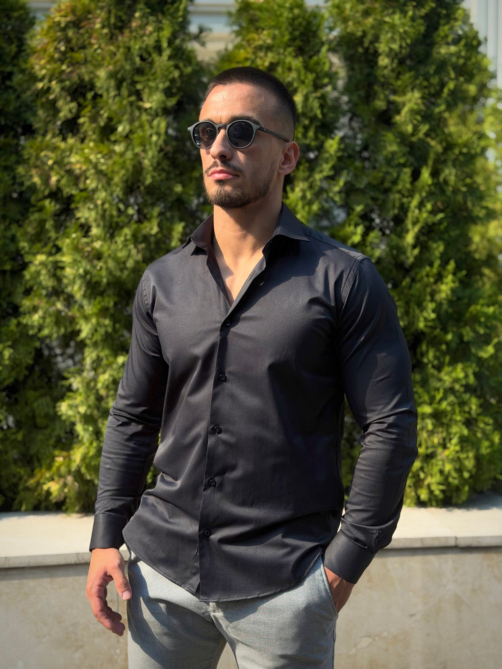 Košulja Slim Fit - Crna